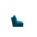 Taida Petrolgrünes Zweisitzer-Schlafsofa