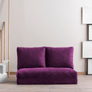 Taida Lila Zweisitzer-Schlafsofa