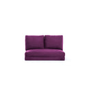 Taida Lila Zweisitzer-Schlafsofa