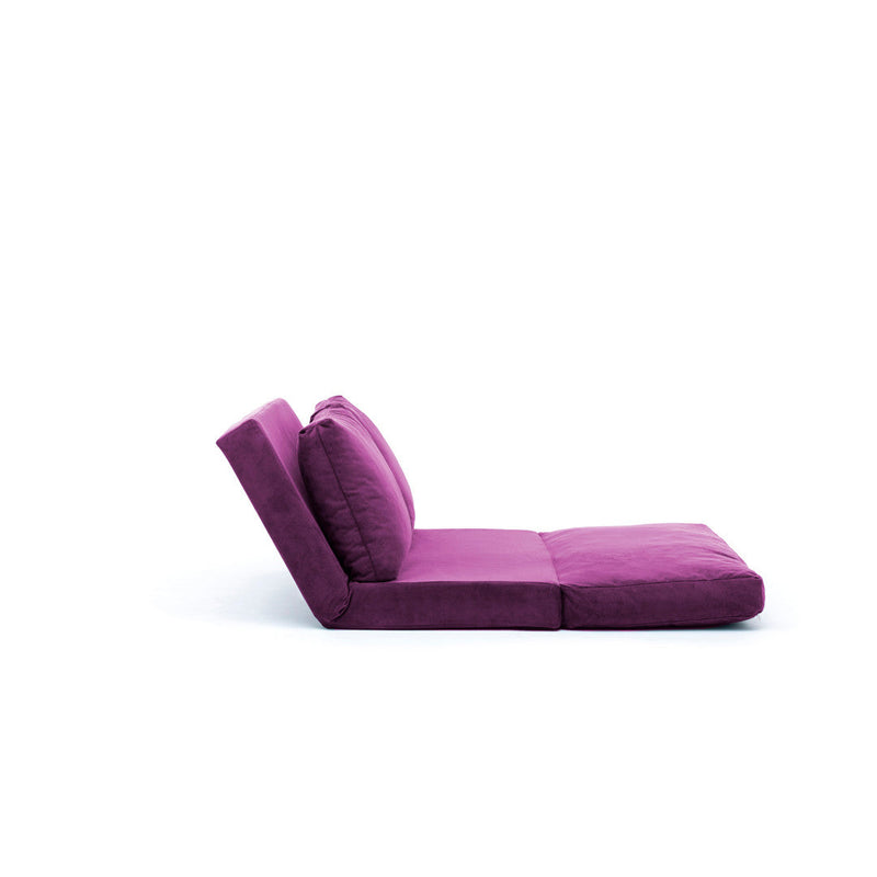 Taida Lila Zweisitzer-Schlafsofa