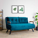 Sando 2-Sitzer - Petrolgrün Petrolgrünes XNUMX-Sitzer-Schlafsofa