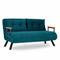 Sando 2-Sitzer - Petrolgrün Petrolgrünes XNUMX-Sitzer-Schlafsofa
