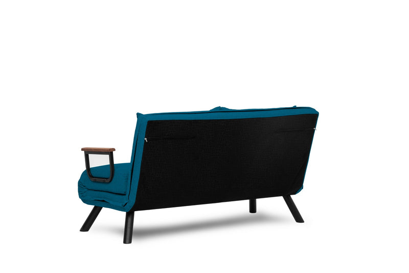 Sando 2-Sitzer - Petrolgrün Petrolgrünes XNUMX-Sitzer-Schlafsofa