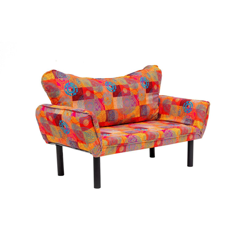 Chatto - Patchwork Mehrfarbiges Zweisitzer-Schlafsofa