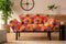 Nitta – Patchwork-Schlafsofa, mehrfarbig, 2-Sitzer
