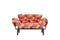 Nitta – Patchwork-Schlafsofa, mehrfarbig, 2-Sitzer