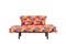 Nitta – Patchwork-Schlafsofa, mehrfarbig, 2-Sitzer