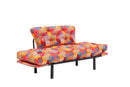 Nitta – Patchwork-Schlafsofa, mehrfarbig, 2-Sitzer