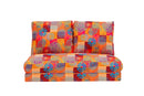 Taida - Patchwork-Schlafsofa, mehrfarbig, für zwei Personen