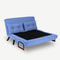 Sando 2-Sitzer Blaues Zweisitzer-Schlafsofa