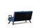 Sando 2-Sitzer Blaues Zweisitzer-Schlafsofa