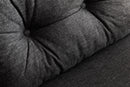 Sando 2-Sitzer Dunkelgraues Zweisitzer-Schlafsofa