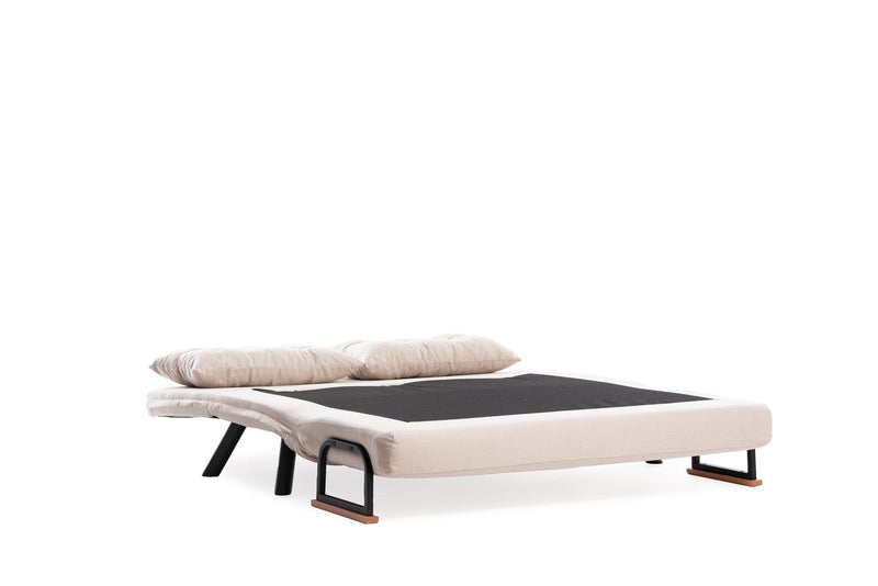 Sando v2 2-Sitzer Creme Zweisitzer-Schlafsofa