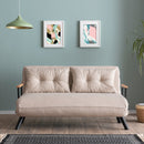 Sando v2 2-Sitzer Creme Zweisitzer-Schlafsofa