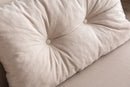 Sando v2 2-Sitzer Creme Zweisitzer-Schlafsofa