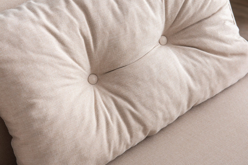 Sando v2 2-Sitzer Creme Zweisitzer-Schlafsofa