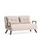 Sando v2 2-Sitzer Creme Zweisitzer-Schlafsofa
