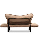 Chatto Hellbraunes Zweisitzer-Schlafsofa