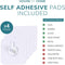Self Adhesive 2 Tier Aluminium Shower Caddy – Wall Mounted with Bottom Hooks