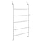 5 Tier Over Door Towel Rail – Powder Coated Clothes Airer with Non-Slip Feet