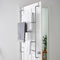 5 Tier Over Door Towel Rail – Powder Coated Clothes Airer with Non-Slip Feet