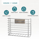 Self Adhesive Kitchen Cupboard Storage Basket – Chrome Finish