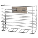 Self Adhesive Kitchen Cupboard Storage Basket – Chrome Finish