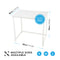 White Small Computer Desk 80cm – Compact Home Office, Gaming & Study Table