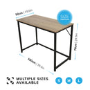 Light Brown Computer Desk 100cm – Home Office, Gaming & Study Table