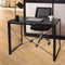 Folding Desk Table with Black Desktop & Metal Frame – 100 x 50 x 75 cm