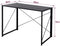 Folding Desk Table with Black Desktop & Metal Frame – 100 x 50 x 75 cm