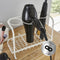 Cream Freestanding Hair Dryer & Straighteners Holder – Heat-Resistant Storage Stand with Cable Tidy