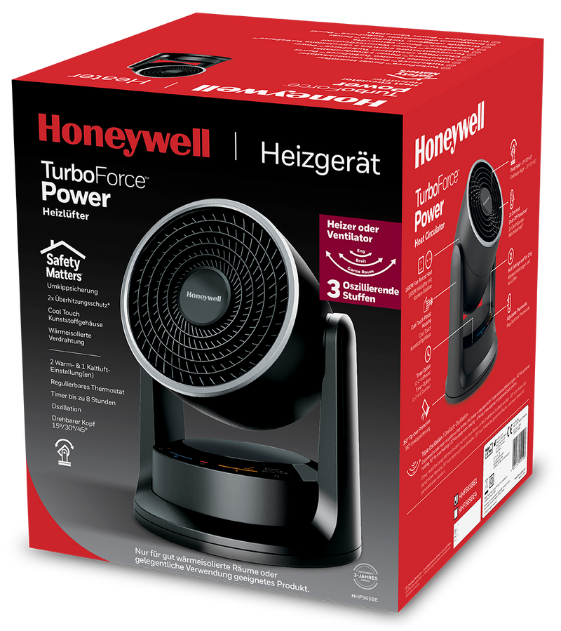 Honeywell TurboForce Power Fan and Heater