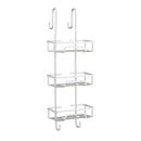 Extra Large Aluminium Hanging Shower Caddy – Rust-Proof 3 Tier Bathroom Organiser