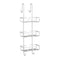Extra Large Aluminium Hanging Shower Caddy – Rust-Proof 3 Tier Bathroom Organiser