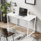 White Small Computer Desk 80cm – Compact Home Office, Gaming & Study Table