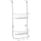 Over Door Hanging Shower Caddy – 2 Tier Rust-Resistant Bathroom Organiser with Nano Coating