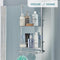 Over Door Hanging Shower Caddy – 2 Tier Rust-Resistant Bathroom Organiser with Nano Coating