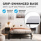 Double Bed Frame – Durable Black Metal Platform, 138 x 191 x 35 cm