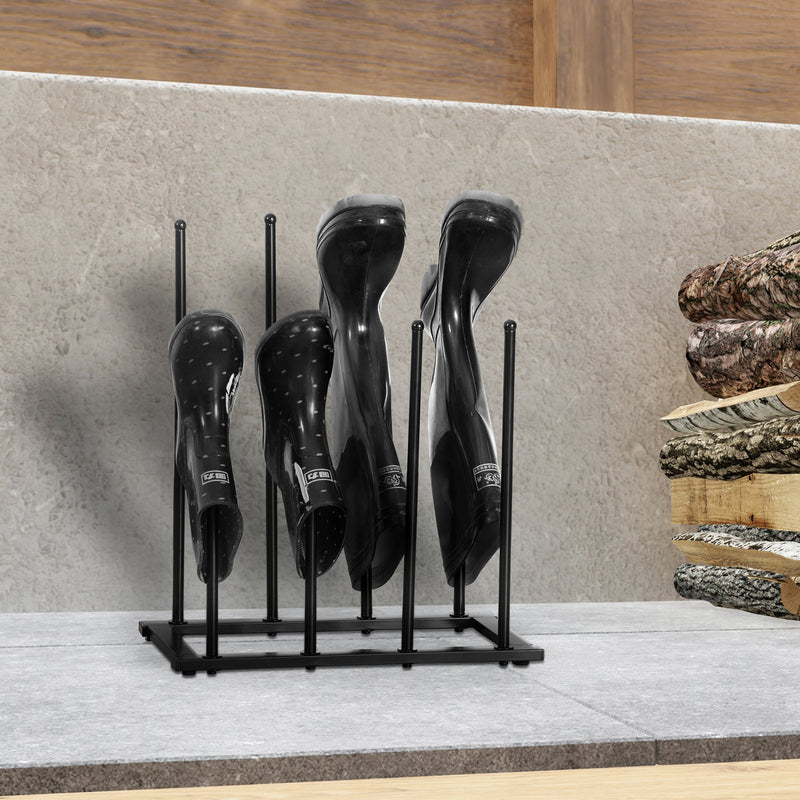 Welly Boot Stand Rack for up to 4 Pairs
