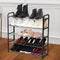 5 Tier Shoe Storage Rack - Black or Grey