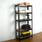 Heavy Duty Steel & MDF 5 Tier Racking Shelf in Black