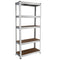 Heavy Duty Steel & MDF 5 Tier Galvanized Racking Shelf