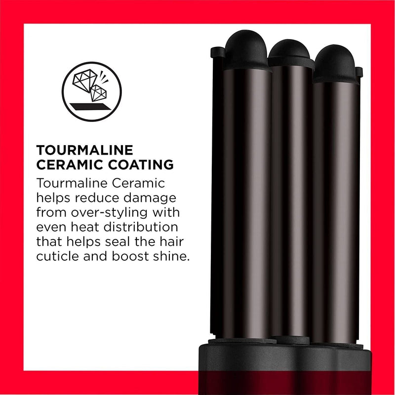 Revlon Wave Master Jumbo Waver Three-Prong Jumbo Barrels