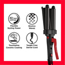 Revlon Wave Master Jumbo Waver Three-Prong Jumbo Barrels
