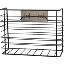 Self Adhesive Kitchen Cupboard Storage Basket – Black