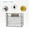 Self Adhesive Kitchen Cupboard Storage Basket – Black