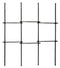 Black Floor to Ceiling Triple Telescopic Wardrobe Organiser – 2 Tier Modular Hanging Clothes Rack