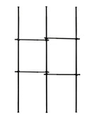 Black Floor to Ceiling Double Telescopic Wardrobe Organiser – 2 Tier Hanging Clothes Rack