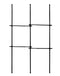 Black Floor to Ceiling Double Telescopic Wardrobe Organiser – 2 Tier Hanging Clothes Rack